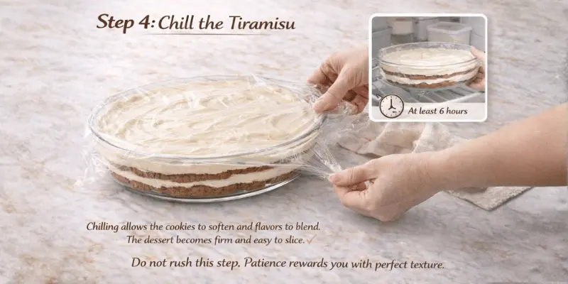 Easy Biscoff Tiramisu recipe step 4