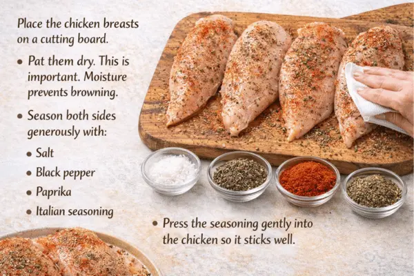 Garlic Parmesan Chicken step 1