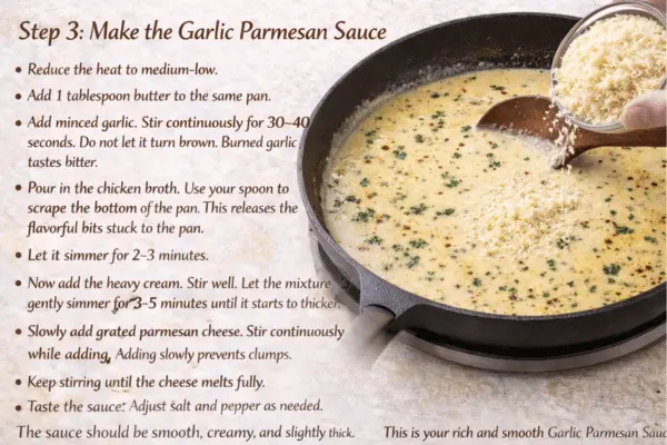 Garlic Parmesan Chicken step 3