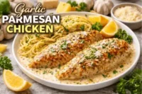 Garlic Parmesan Chicken – Creamy, Juicy, and Full of Flavor