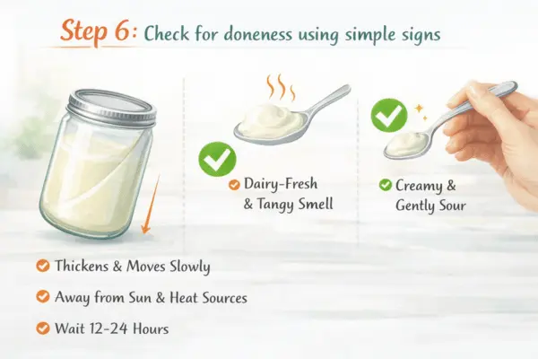 Homemade Sour Cream Step 6 Homemade sour cream step 6