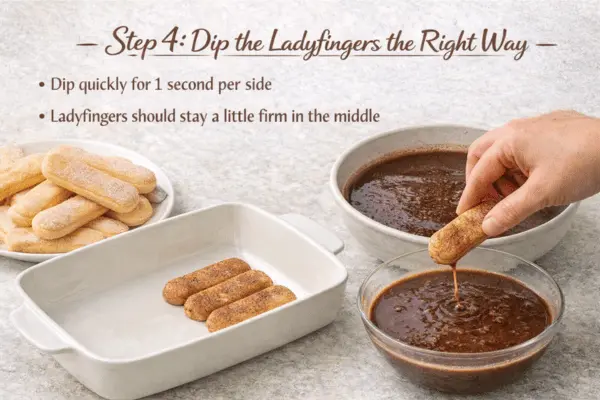 Hot Chocolate Tiramisu Step 4 Hot chocolate tiramisu step 4