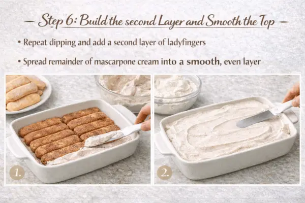 Hot Chocolate Tiramisu Step 6 Hot chocolate tiramisu step 6