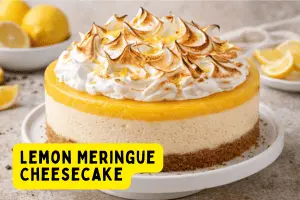 Complete Recipe Method For Lemon Meringue Cheesecake