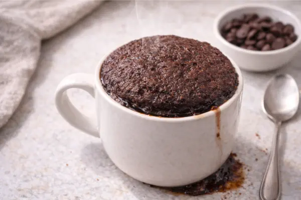 Microwave Chocolate Pudding Cake step 7