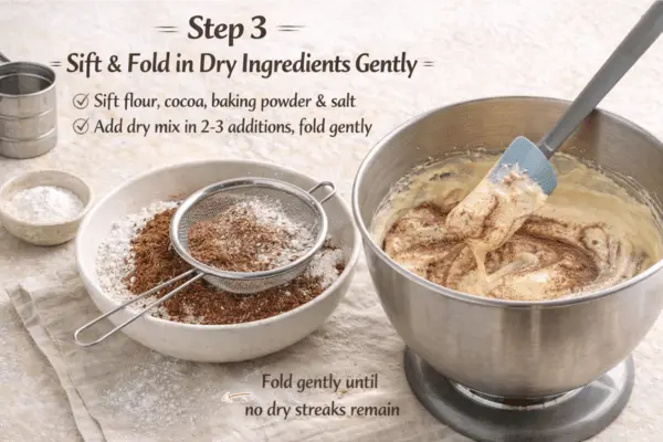 Vertical Black Forest Swiss Roll Step 3 Vertical Black Forest Swiss Roll step 3