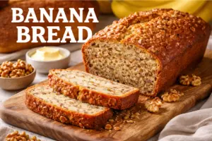 Banana Bread Recipe in 9 Steps
