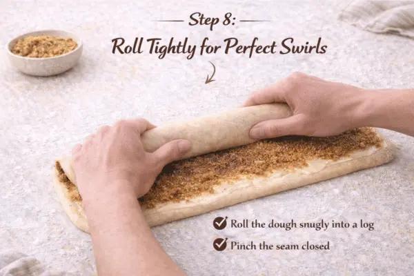 best sticky pecan cinnamon buns step 8