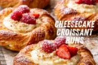 Cheesecake Croissant Buns: Flaky, Creamy, and Bakery-Style at Home