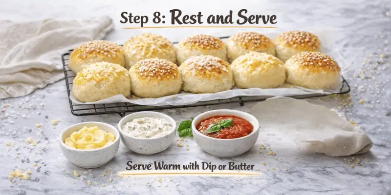 cheesy bread rolls recipe step 8