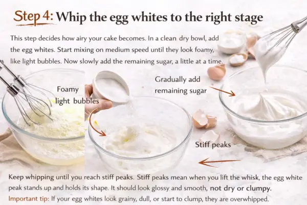 Chocolate Mousse Chiffon Cake Recipe Step 4 chocolate Mousse Chiffon Cake Recipe step 4