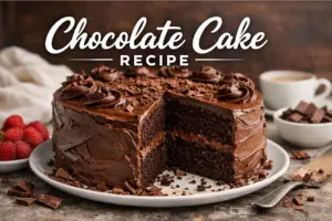Complete Recipe For Homemade Chocolate Cake