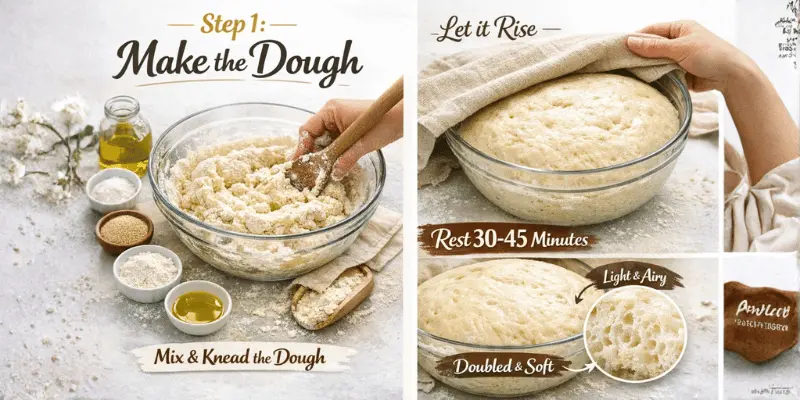 Easy Pizza Margherita Recipe Step 1 easy pizza margherita recipe step 1