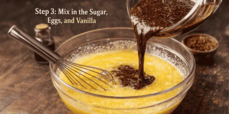 fudgy brownies recipe step 3