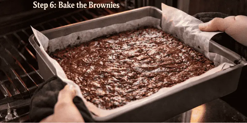 fudgy brownies recipe step 6