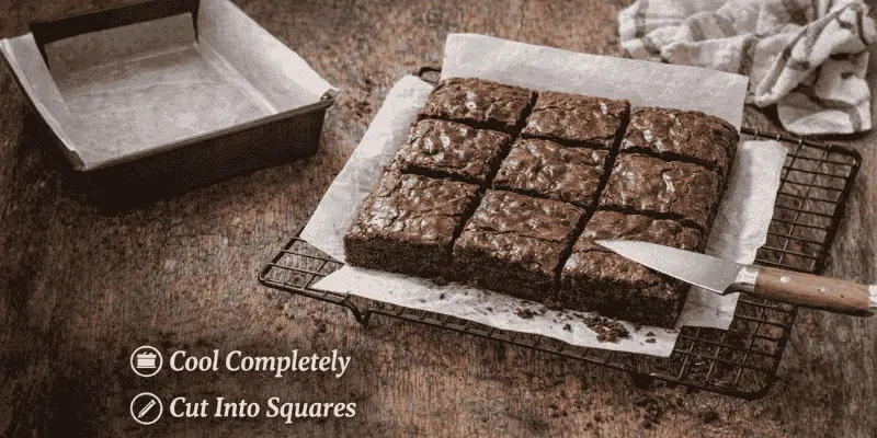 fudgy brownies recipe step 7