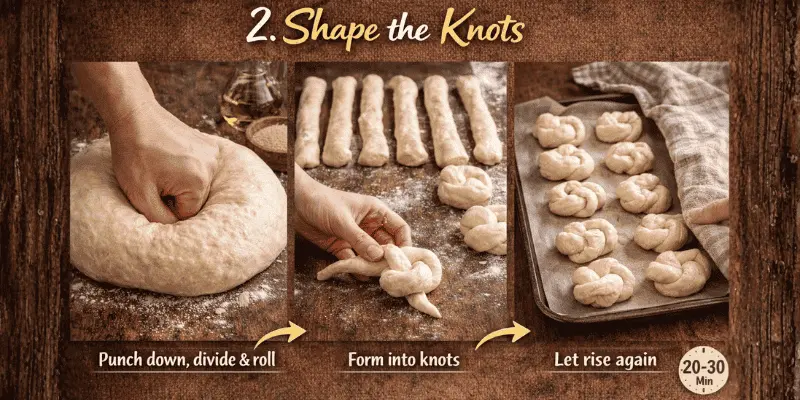 Garlic Knots Recipe Step 2 garlic knots recipe step 2