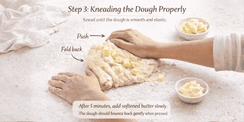 Japanese Milk Bread Recipe Step 3 japanese milk bread recipe step 3