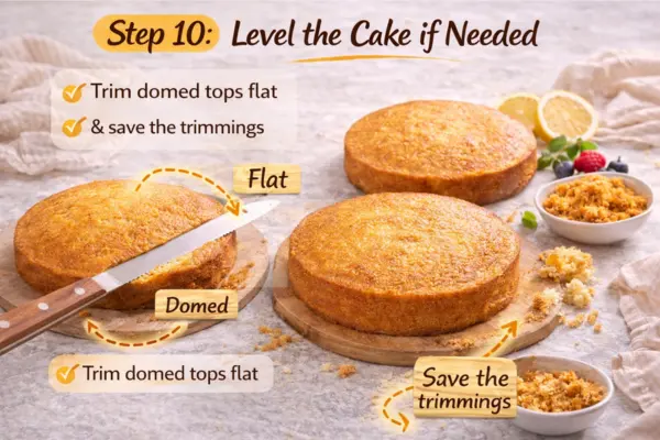 Layered Lemon Cake Step 10 layered lemon cake step 10