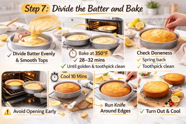 Layered Lemon Cake Step 7 layered lemon cake step 7