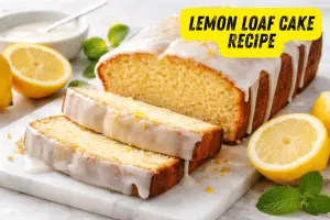 Best Lemon Loaf Cake: Moist, Bright, and Glazed Like a Bakery