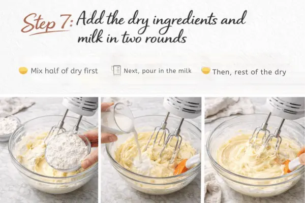 lemon loaf cake step 7