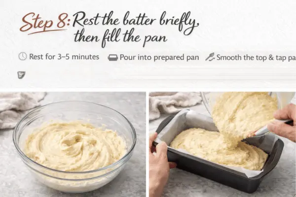 lemon loaf cake step 8