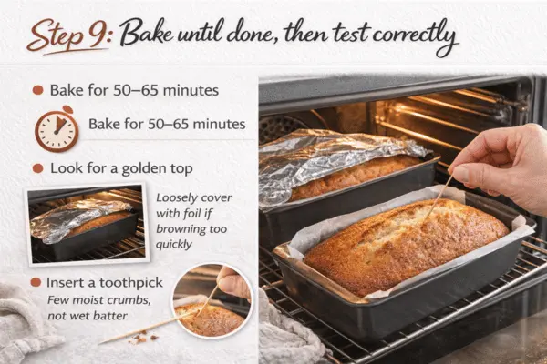 lemon loaf cake step 9