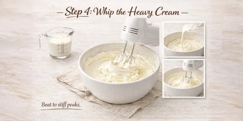 no bake cheesecake recipe step 4