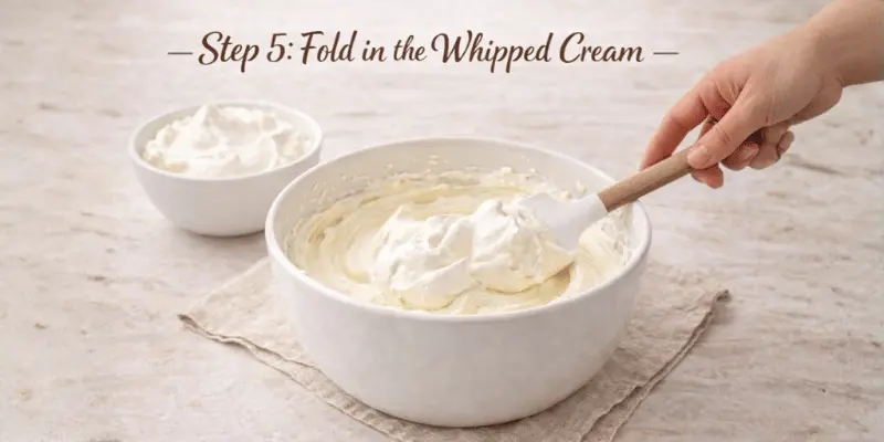 no bake cheesecake recipe step 5