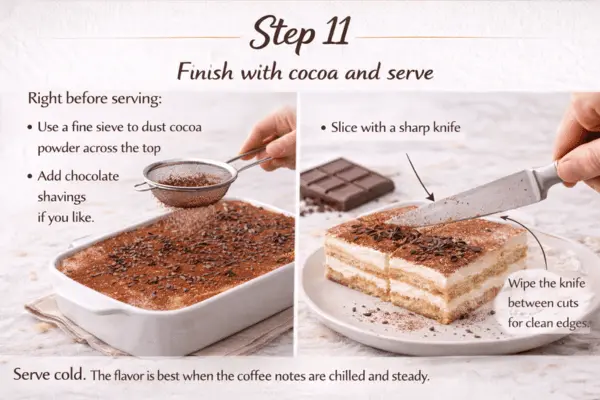No Bake Tiramisu Tres Leches Cake Step 11 no bake tiramisu tres leches cake step 11