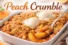 Peach Crumble Recipe in 7 Steps
