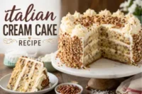 Italian Cream Cake Recipe in 12 Easy Steps