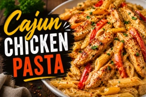 Cajun Chicken Pasta Recipe in 7 Steps