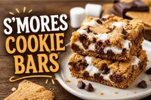 S’mores Cookie Bars Recipe in 13 Steps