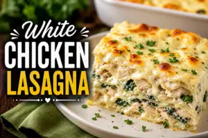 White Chicken Lasagna Recipe in 10 Steps