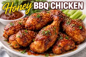 Honey BBQ Chicken Recipe in 4 Easy Steps