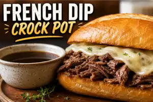 French Dip Crock Pot Recipe in 10 Easy Steps
