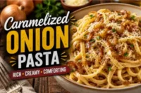 Caramelized Onion Pasta Recipe in 10 Steps