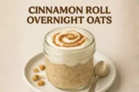 Cinnamon Roll Overnight Oats Recipe in 7 Steps