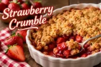 The Best Strawberry Crumble Recipe in 5 Steps