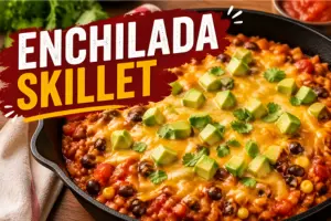 Enchilada Skillet Recipe in 4 Steps