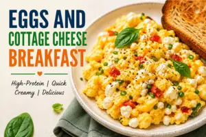 Eggs And Cottage Cheese Breakfast Recipe in 6 Steps
