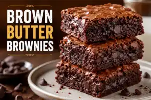 Brown Butter Brownies Recipe in 11 Steps