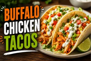 Buffalo Chicken Tacos Recipe in 8 Steps