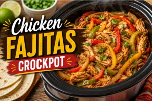 Chicken Fajitas Crockpot Recipe in 10 Steps