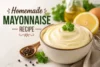 Homemade Mayonnaise Recipe in Just 6 Steps - Post Thumbnail