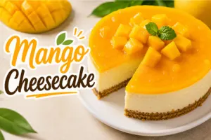 Mango Cheesecake Recipe in 16 Short Steps