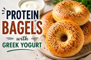 Protein Bagels with Greek Yogurt Recipe in 8 Steps