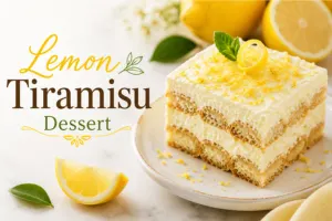 Lemon Tiramisu Dessert Recipe in 6 Easy Steps